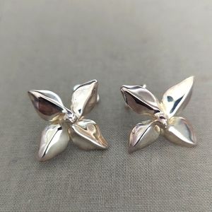 Tiffany four leaves earrings - Silver 925